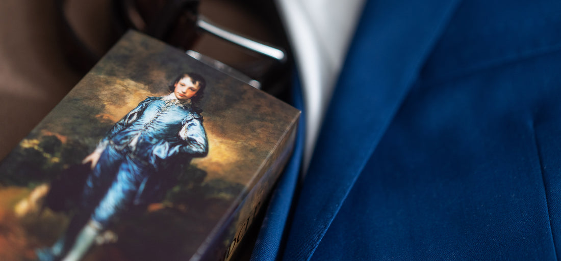 Bleu satin